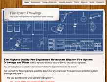 Tablet Screenshot of firesystemdrawings.com